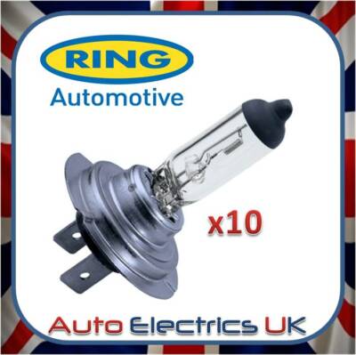 10 x RING R477 H7 HALOGEN SCHEINWERFER BIRNEN 12V 55W 