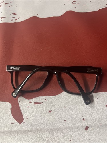 Coach Eyeglasses Black HC 6013 Julayne 5002 FRAMES ONLY 54 [] 16 135 Flex Hinges - Picture 6 of 6