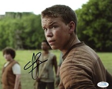 Will Poulter Maze Runner Autographed Signed 8x10 Photo ACOA