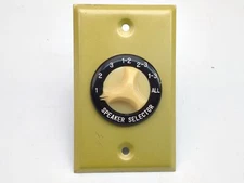Calrad 40-646 CSS-3 Vintage Dual Stereo Speaker Selector Switch