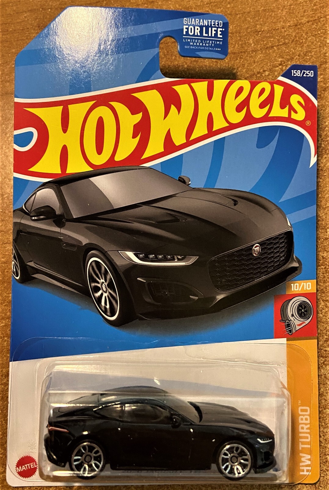 2022 Hot Wheels - #158 2020 Jaguar F-Type BLACK