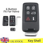 Remote Car Key Fob Case Shell 6 Button Blade For Volvo S60 S80 V40 V60 XC60 XC70
