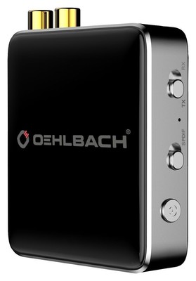 OEHLBACH BTR Evolution 5.0 Kabellose Audio-Transmitter Schwarz, Silber