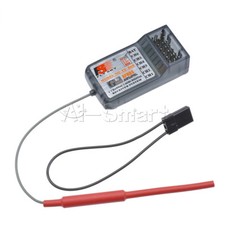 Fly Sky FS-R6B 2.4G Ricevitore 6 Canali per RC Auto Barca Trasmettitore FS-T6 TH9X