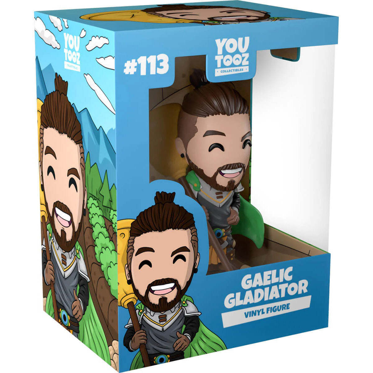 Youtooz: Gaelic Gladiator Vinyl Figure [Toys, Ages 15+, #113]