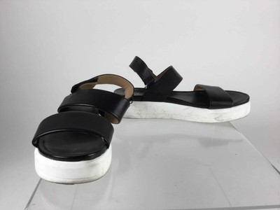 franco sarto kenan leather platform sandals