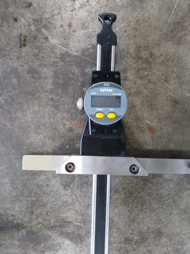 SYLVAC 5273 24 inch Digital caliper, 0.001 hardend stainless steel Swiss - Picture 2 of 4