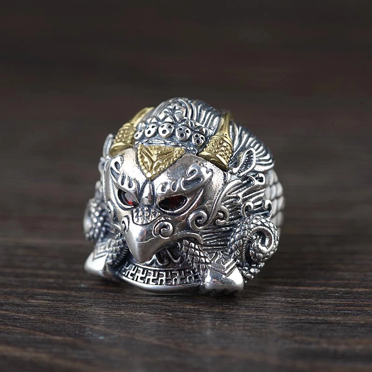 Mens heavy sterling silver rings sale