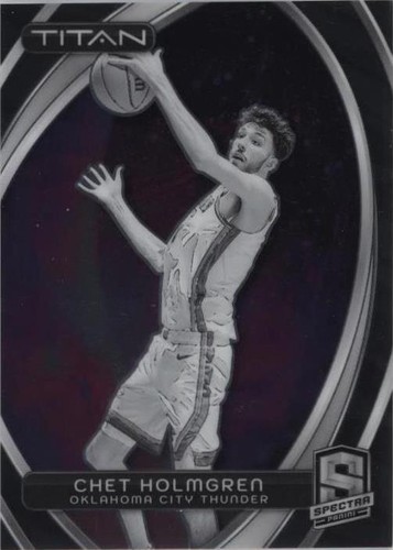 Carte Chet Holmgren Rising Stars 2023-24 Panini Premium Stock - #293 - Oklahoma City Thunder
