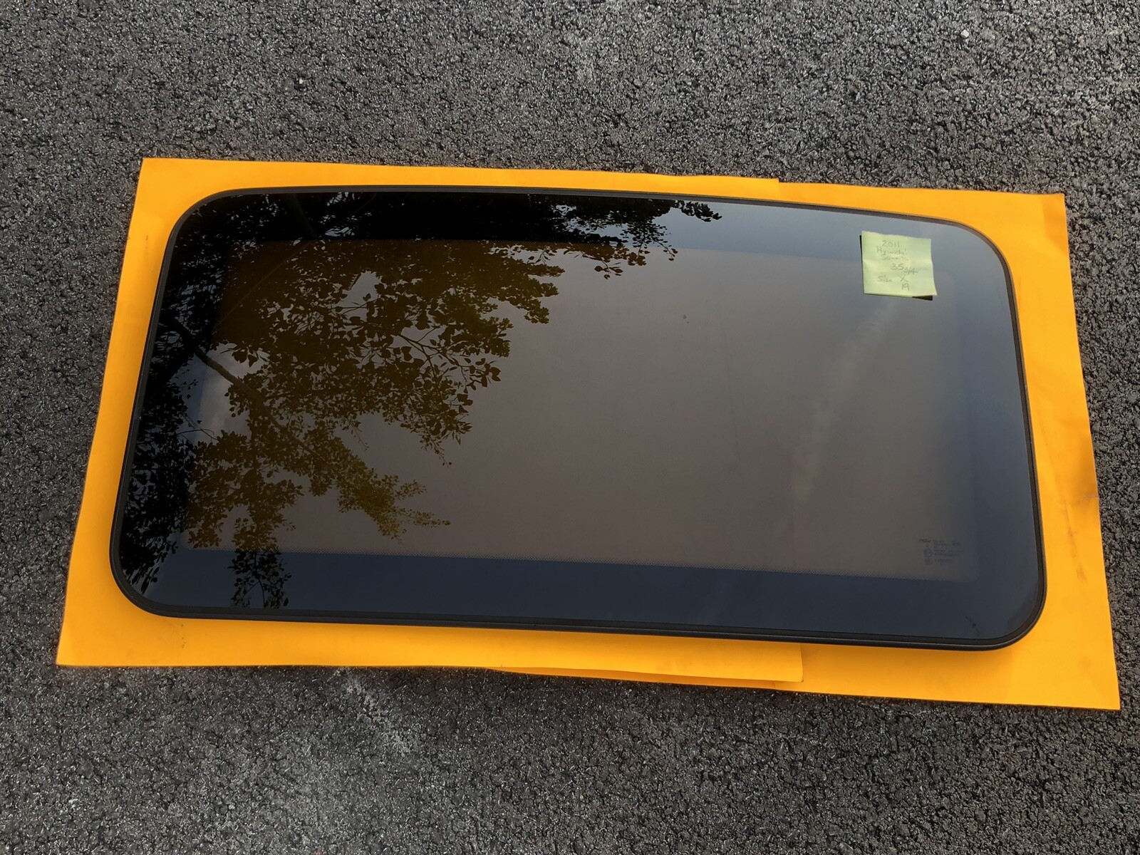 Sunroof Glass Hyundai Sonata Moonroof Factory OEM 2011 2012 2013 2014