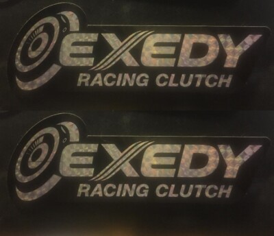 EXEDY DAIKEN RACING CLUTCH DECAL STICKERS CIVIC INTEGRA 240SX S13 WRX EVO HONDA 