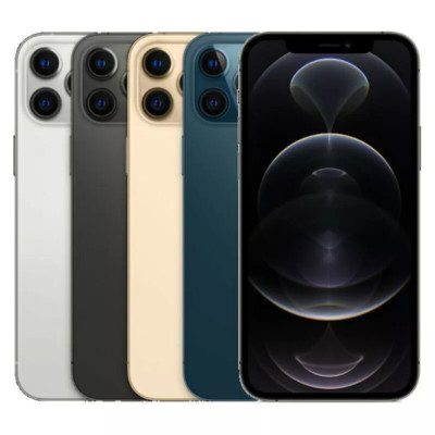 Neu Apple iPhone 12 Pro (5G) 128GB/256GB Ohne Vertrag Handys Alle Farben 6.1'' 