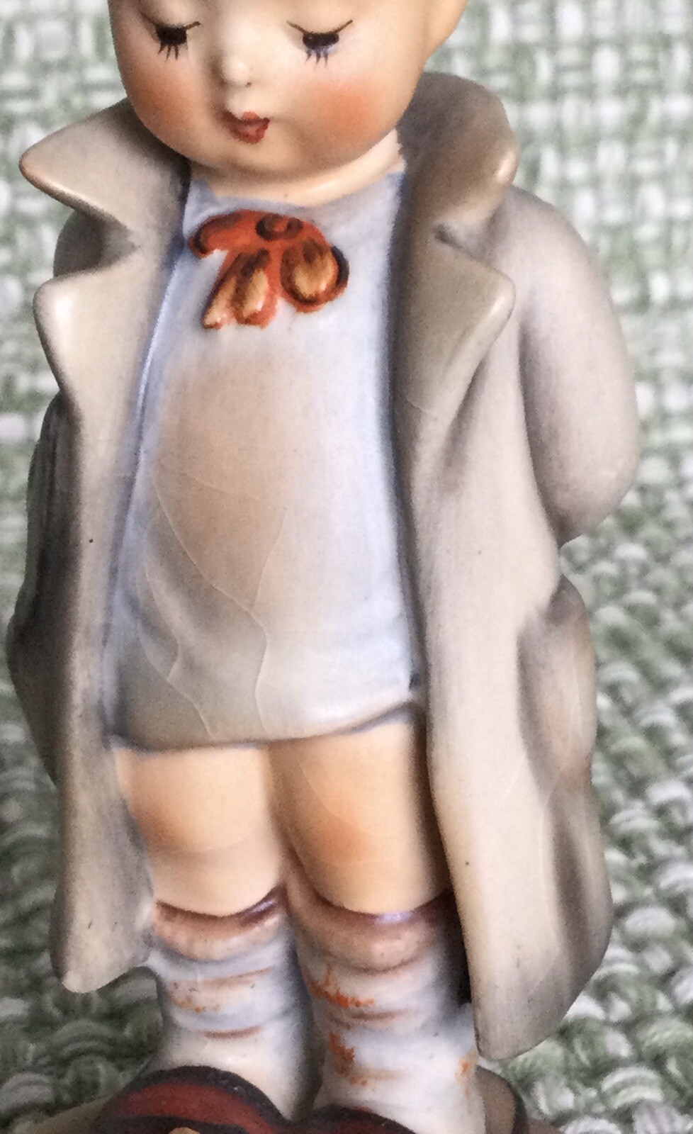 VINTAGE HUMMEL GOEBEL DOCTOR BOY PORCELAIN FIGURINE #127 WEST GERMANY 5 ...