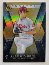 2021 Bowman Chrome Gold Refractor Invicta /50 Andrew Painter