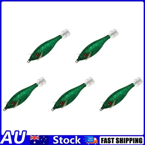 Luminous Fishing Lure Squid Jigs Artificial Squid Hook Jigging Baits