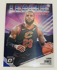 2018-19 Donruss Optic Purple Prizm League Leaders Lebron James #9 NBA Cavaliers