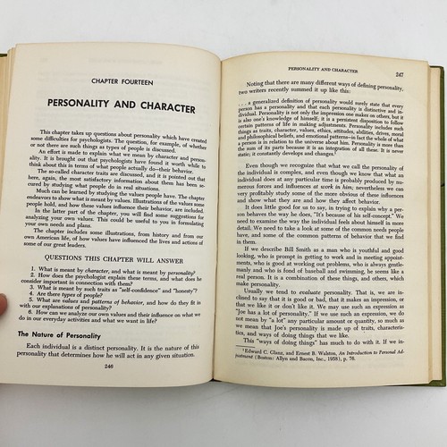 Psychology for Life Today Charles Foster Hardcover Book 1966 Self-Help Mental - Picture 13 of 21