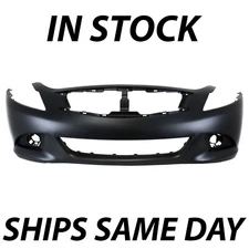 NEW Primered Front Bumper Fascia for 2010-2015 Infiniti G25 G37 Q40 Sedan 10-15