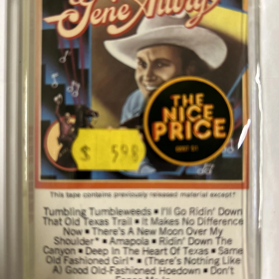 Columbia Historic Edition by Gene Autry (Cassette, Jul-1991, Columbia) NEW - Image 2 of 4