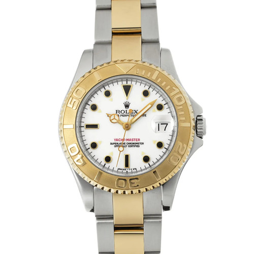 Rolex Yacht-Master 34 68623 34mm Stainless Steel White Wristwa...