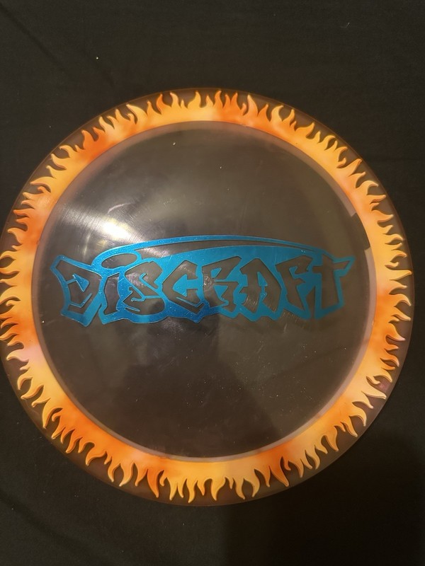 Tie Dye Flame Scorch Bar Stamp Discraft