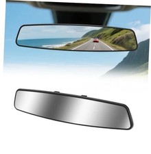 Rear View Mirror 14 Inch Chrome Anti-glare Panoramic Rear Mirrors 14 Inch