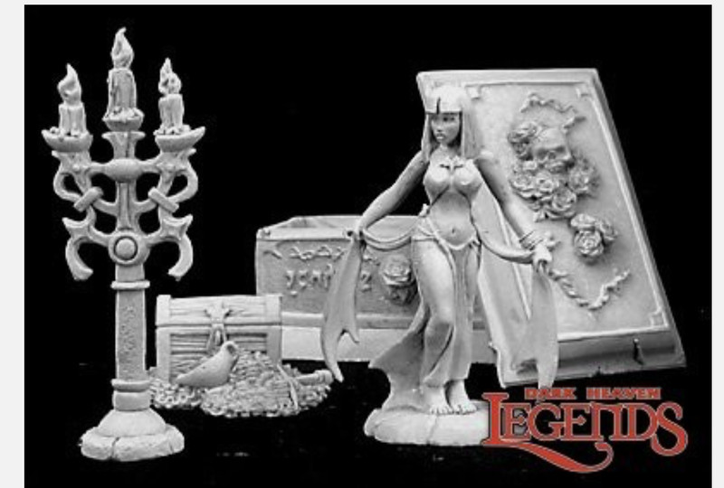 Reaper 02990 Crypt of the Vampiresss  /lot of six   (NEW) / Dungeon & Dragons