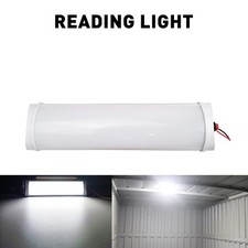 12v24v Led Rv Trailer Boat Interior Ceiling Dome Light White Lamp 6000k New