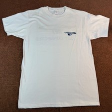 Bewell NET Get Connected Graphic T-Shirt Mens Large White Tech Promo USA Made L