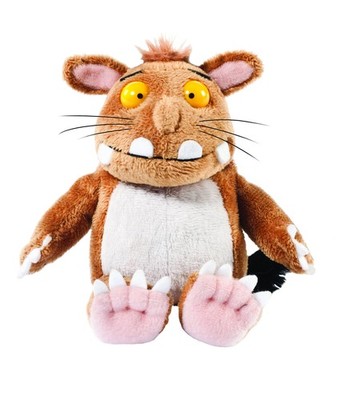 Aurora Gruffalo, Official Merchandise, 12967, Child, 7In, Soft Toy, Brown, Beige