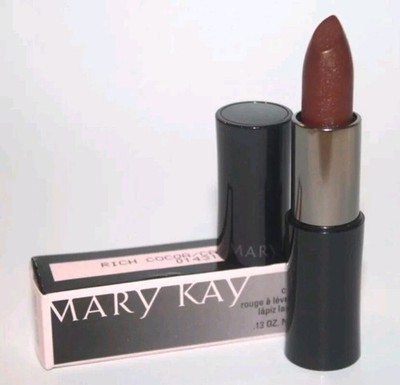 Mary Kay Creme Cream Lipstick Rich Cocoa Discontinued Full Size .13 oz.