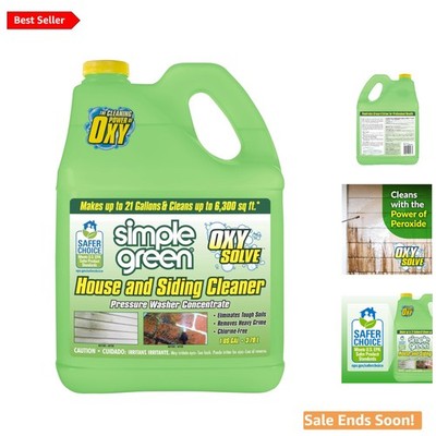 Oxy Solve House and Siding Pressure Washer Cleaner Removes Mildew Stains 128 ...