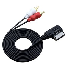 AMI MMI RCA Video Audio Input AUX Cable For Audi AMI A3 A4 A6 A7 A8 Q5 Q7 R8