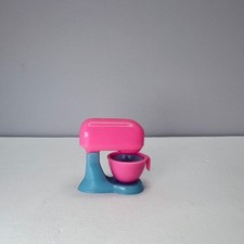 Pink Stand Mixer Toy Miniature Kitchen Play Food Accessory