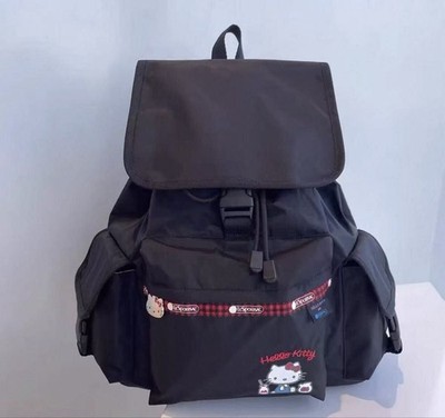 LeSportsac Hello Kitty Sanrio Backpack Rucksack Damen 43x45x15cm Neu