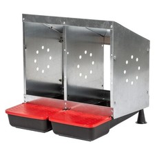 NIDO PER GALLINE OVAIOLE 52,5 x 47 x h 52,5 cm  - MG GABBIE