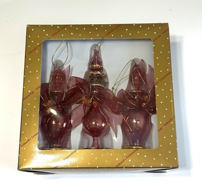 Vintage Dillards Christmas Ornaments