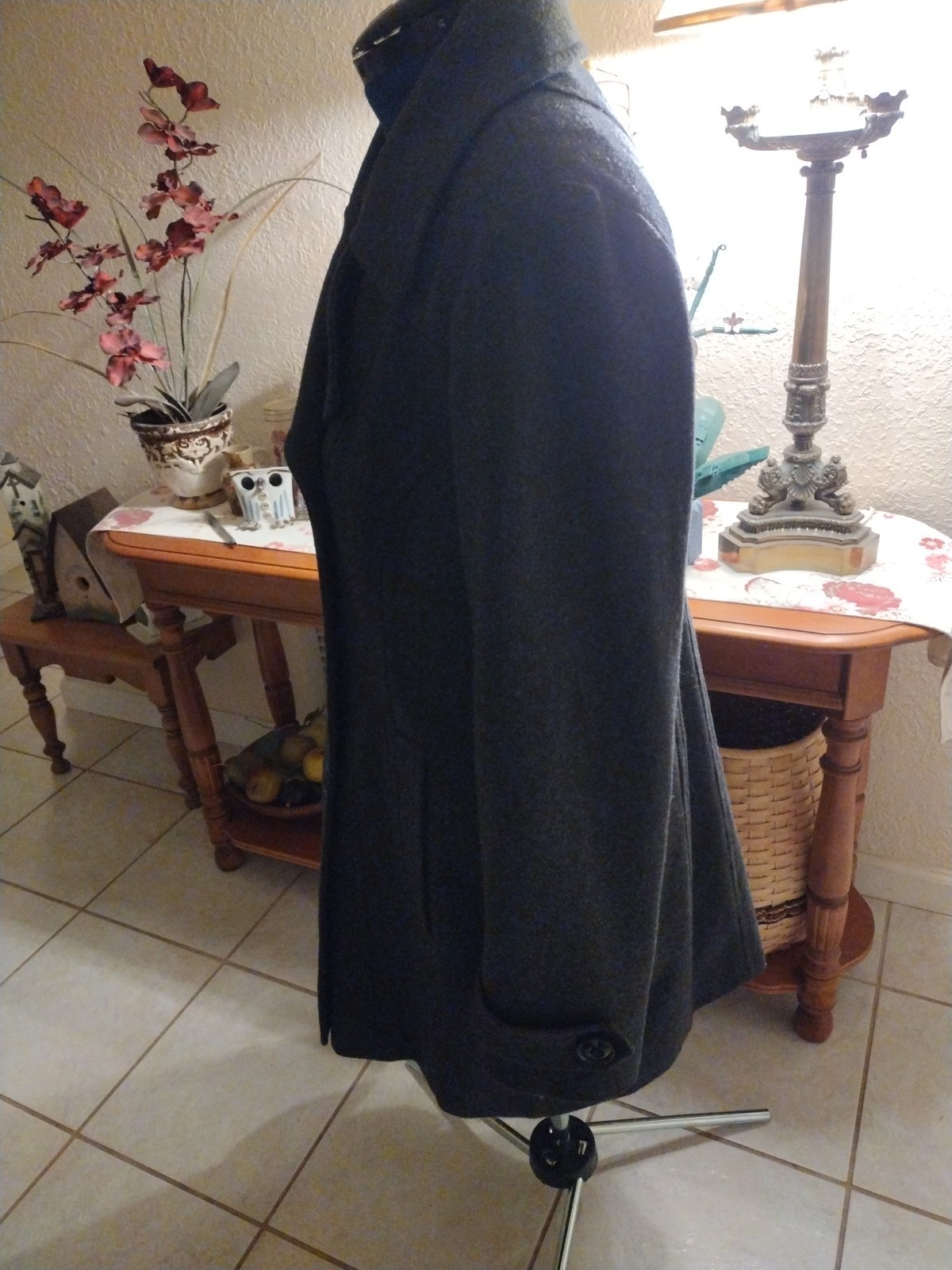 Anne Klein Wool/Polyester Double Breasted Coat Gr… - image 4