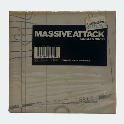 【限定盤】Massive Attack「Singles 90/98」CD11枚組 Massive Attack – Singles 90/98 CD Box Set [Limited Edition, 11