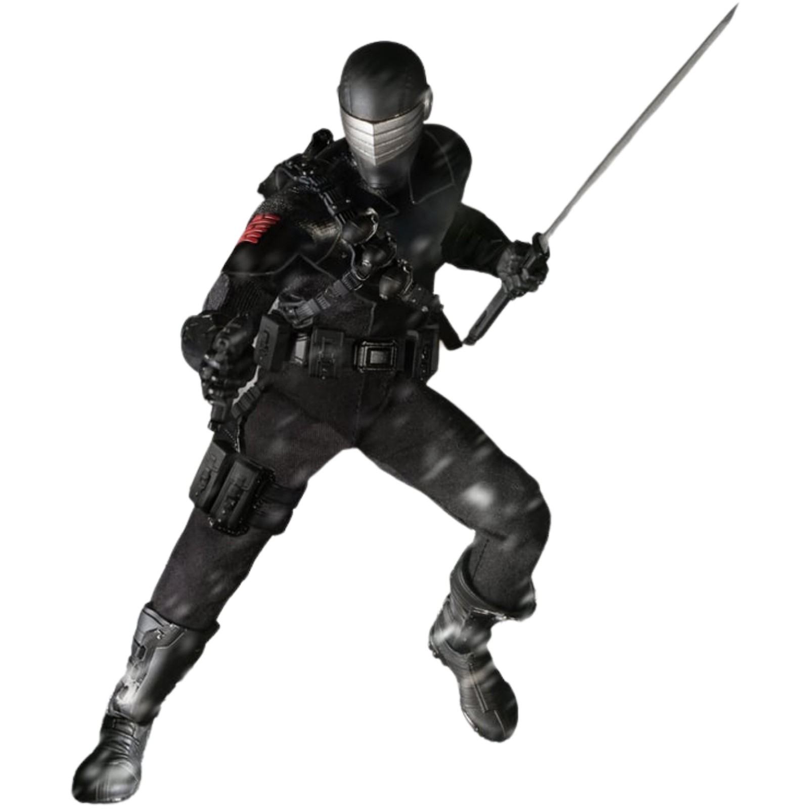G.I. JOE - Snake Eyes Deluxe Edition Light-Up 1/12 Action Figure Mezco - Image 3