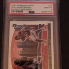 2024 Panini Donruss Optic Downtown Duos #10 Williams Odunze Rookie PSA 8 Bears