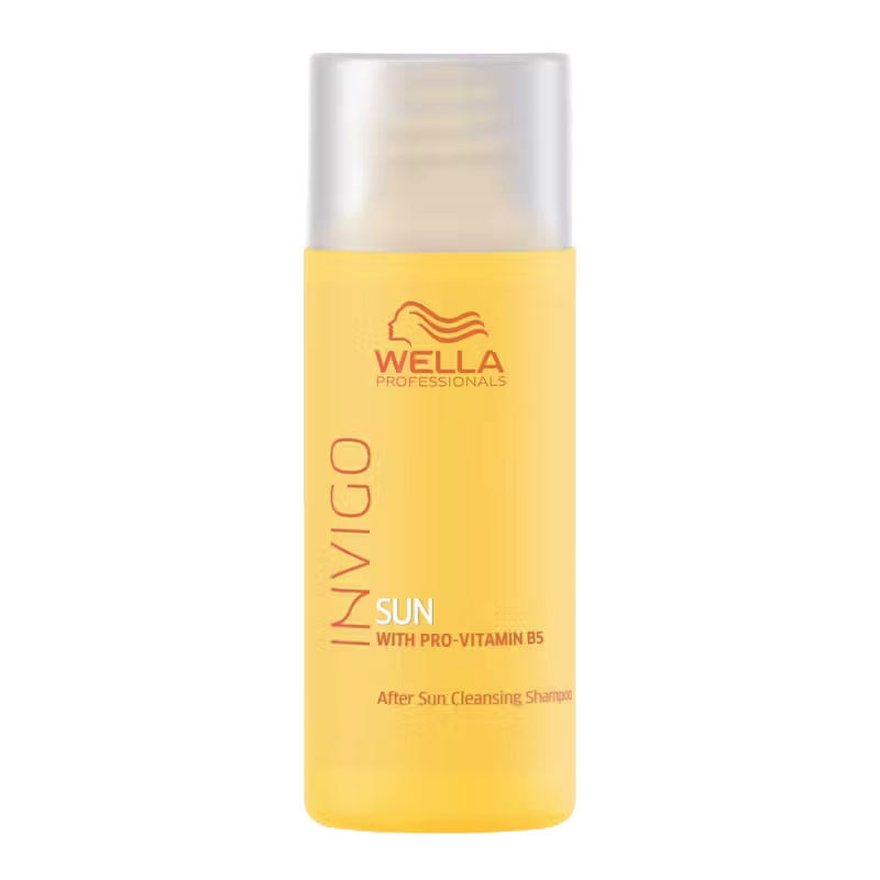 Wella Invigo Sun Shampoo After Sun Cleansing Hair 50ml Travel Size