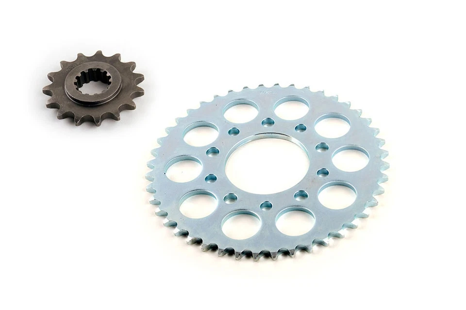 Honda CB750 Nighthawk 750 2000 2001 piñón delantero y trasero 15/44 Foto 2 de 2