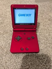 Nintendo Game Boy Advance SP Handheld System - Flame Red