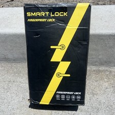 SMART ELECTRONIC DOOR LOCK WITH FINGERPRINT BIOMETRIC new- box minor damage
