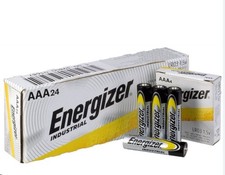 Energizer Industrial AAA Alkaline Batteries 24 Pack Long Lasting
