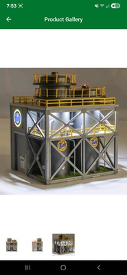 #ad #ad Menards Tide Chemical Plant HO Scale 279 5877 BRAND NEW NEVER OPENED Free Ship $80.00