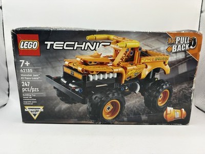 NEW Lego Technic 42135 El Toro Loco Monster Jam Truck Building Pullback Motor
