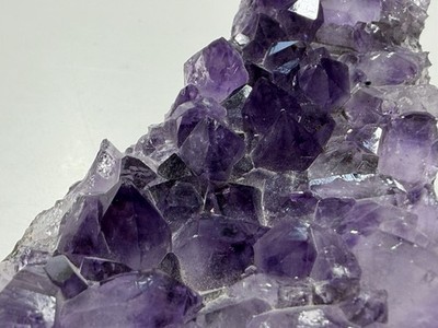 Amethyst Kristall-Stufe | Prachtstück aus Brasilien | Natur & Tiefviolett