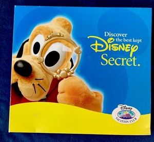 DVC “Disney Secret” Pop-Up Book - With DVD - Promotional Material